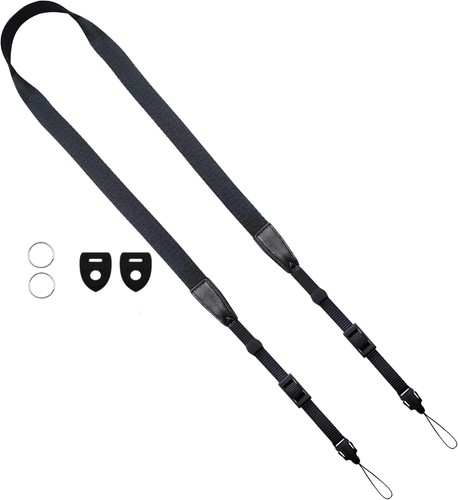 Thin camera neck strap 8in - thin,