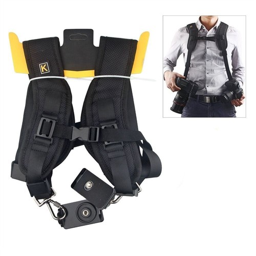 Double dual camera shoulder - double,