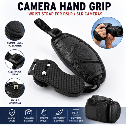 Camera hand grip wrist strap - camera,