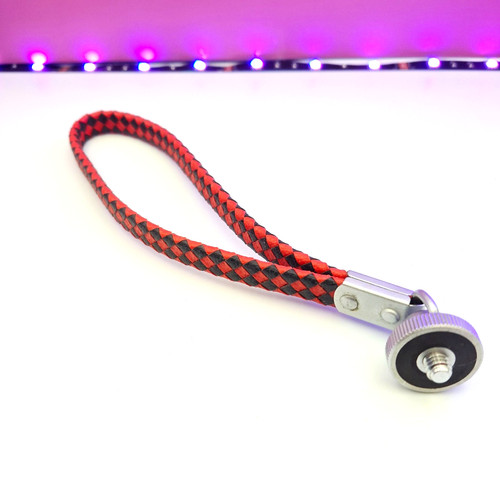 Braided hand woven red - braided, &