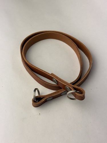 Leather camera strap brown - camera,