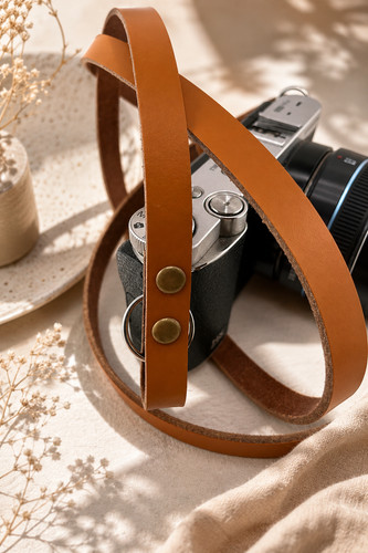 Cognac brown vegtan leather - cognac,