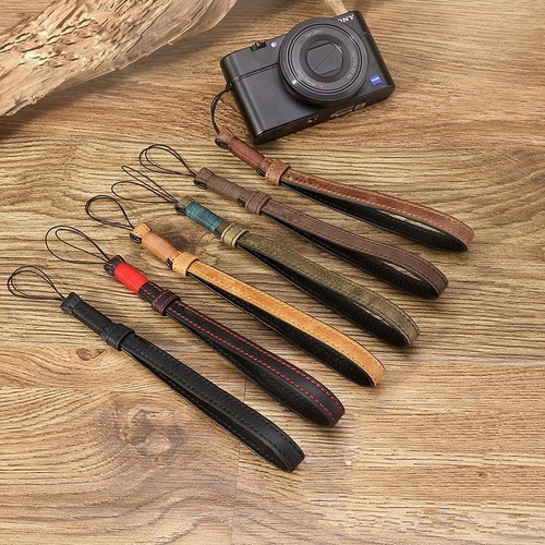 Genuine leather camera wrist - leather,