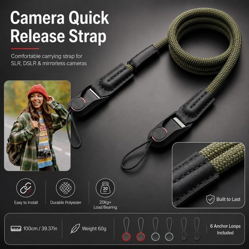 Camera neck strap quick - camera,