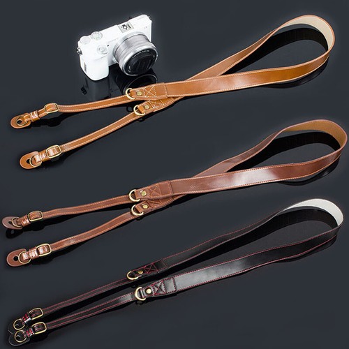 Leather neck shoulder - leather, strap