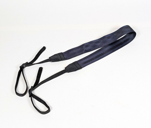Navy blue adjustable nylon - blue,
