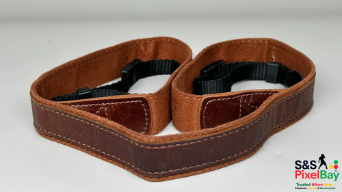 Brown leather look - brown,